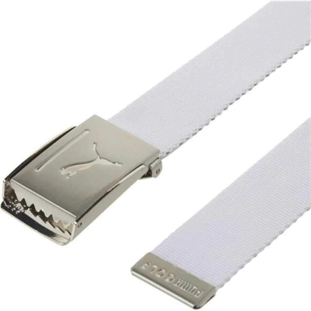 Puma‎ Golf Men's Reversible Web Belt Metal Clamp Buckle